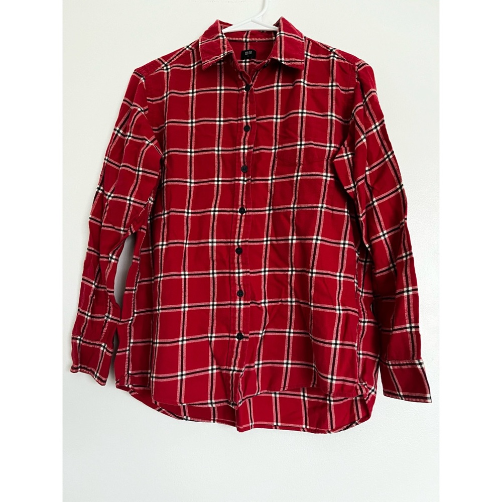 Uniqlo Women’s Flannel Shirt Asian Size S